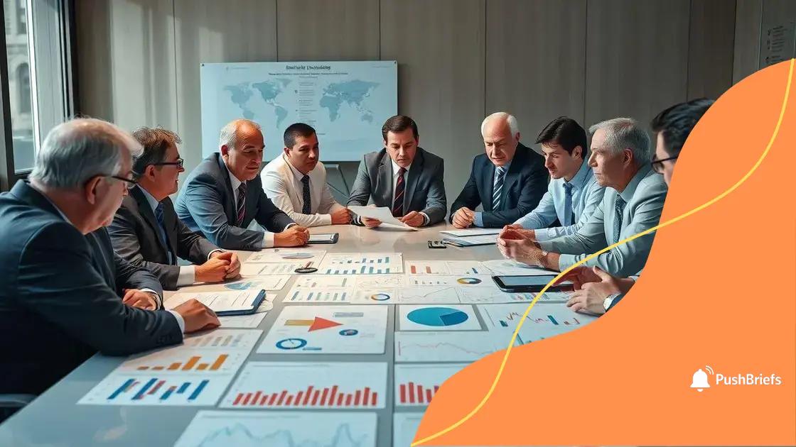 Key players in economic policy discussions
