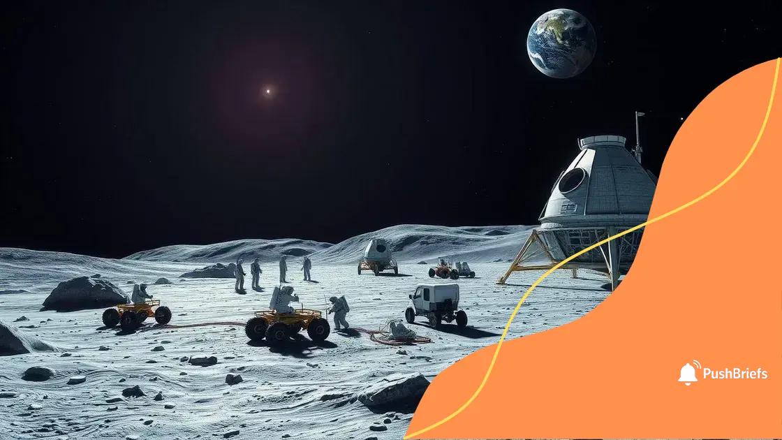 The importance of the Moon base