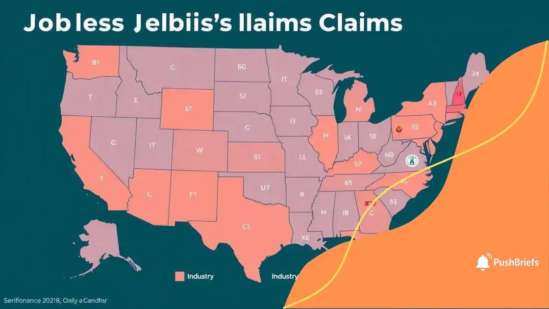 Regional variations in jobless claims
