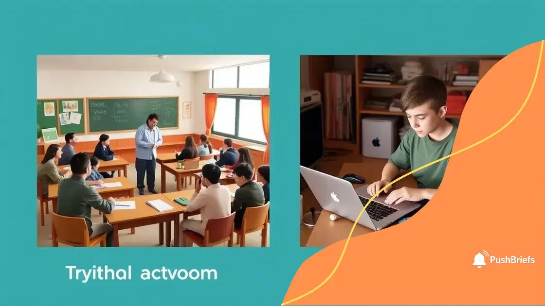 Comparing traditional and online education