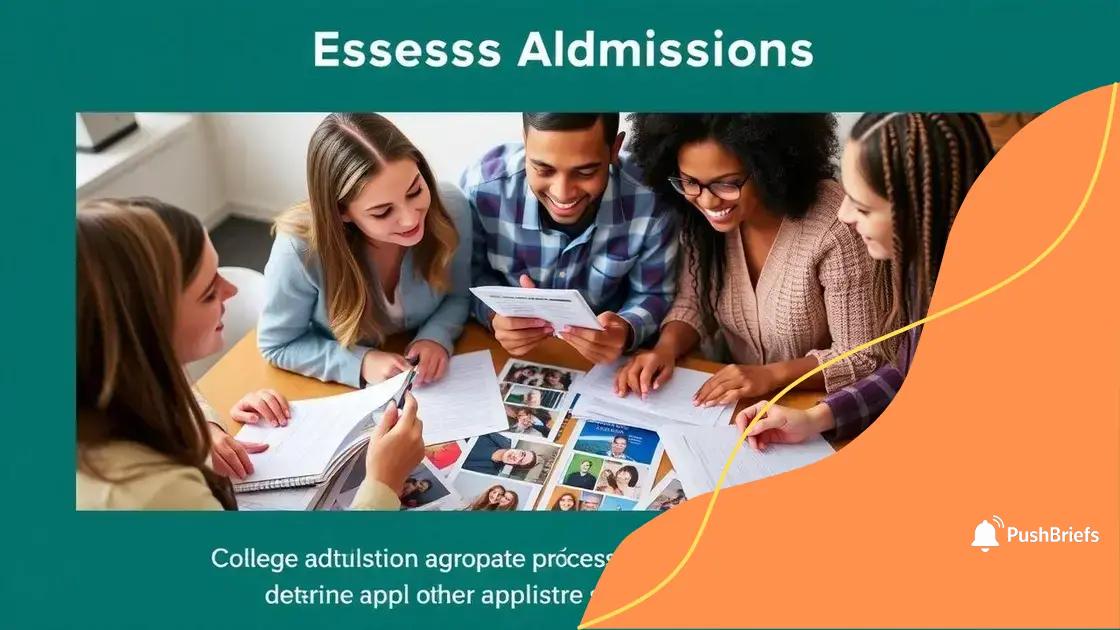 The rise of holistic admissions