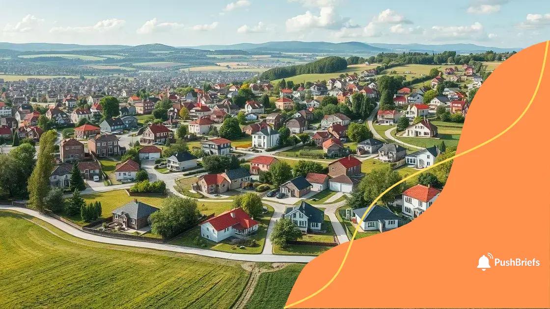 Regional variations in housing market trends