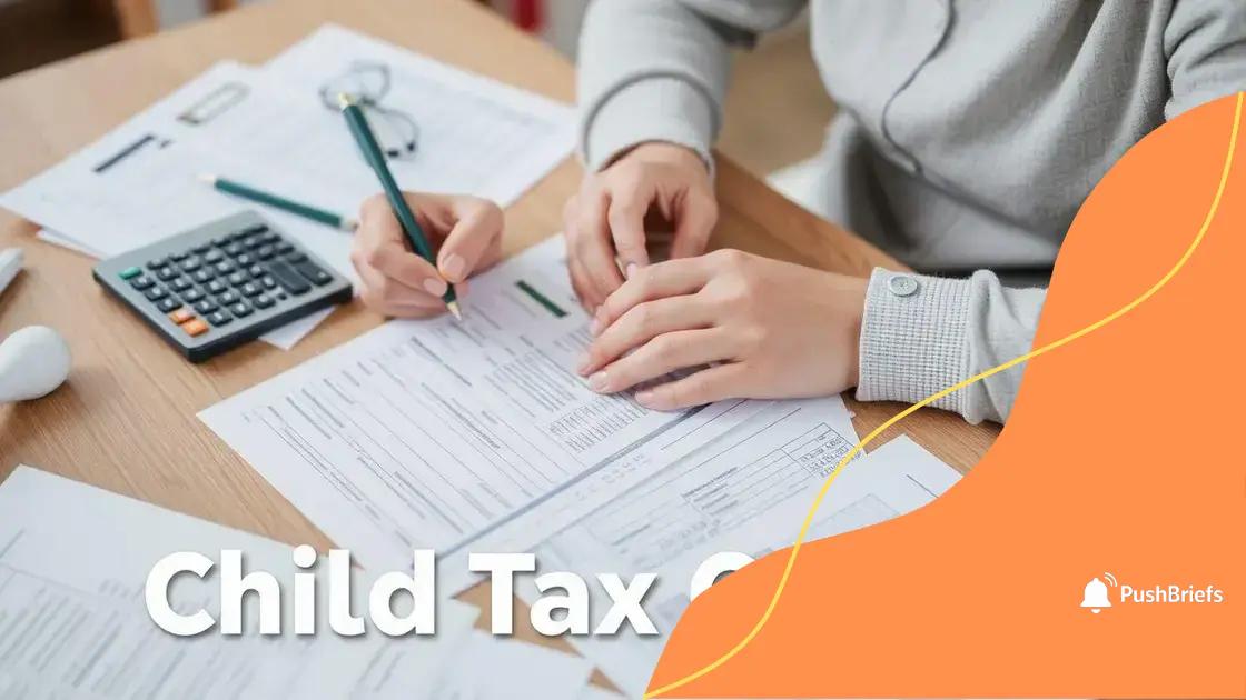 How to apply for the child tax credit