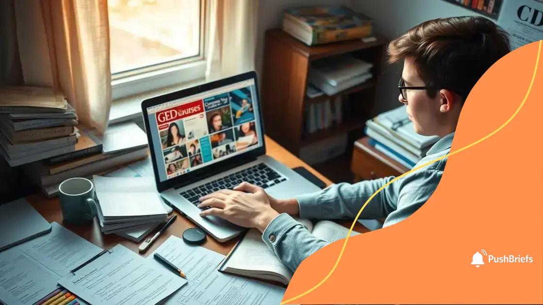 How to choose the right online GED program