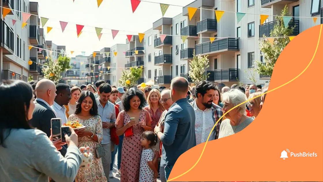 Impact of social housing on local communities