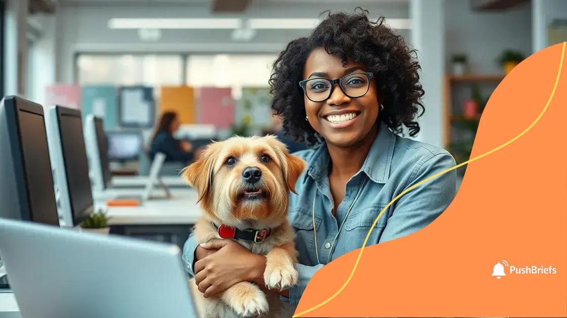 How pet insurance enhances employee well-being