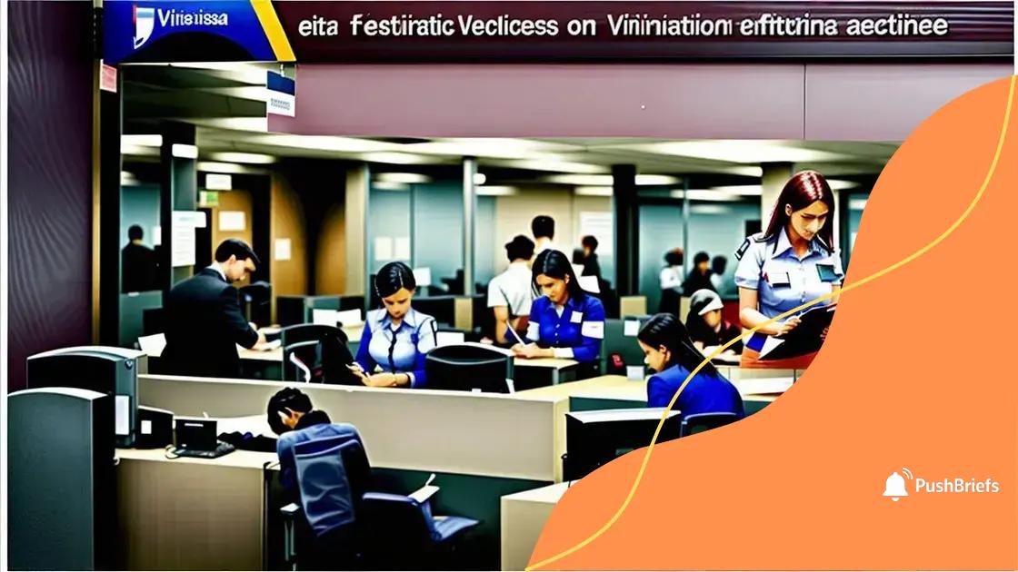 Impact on visa processes