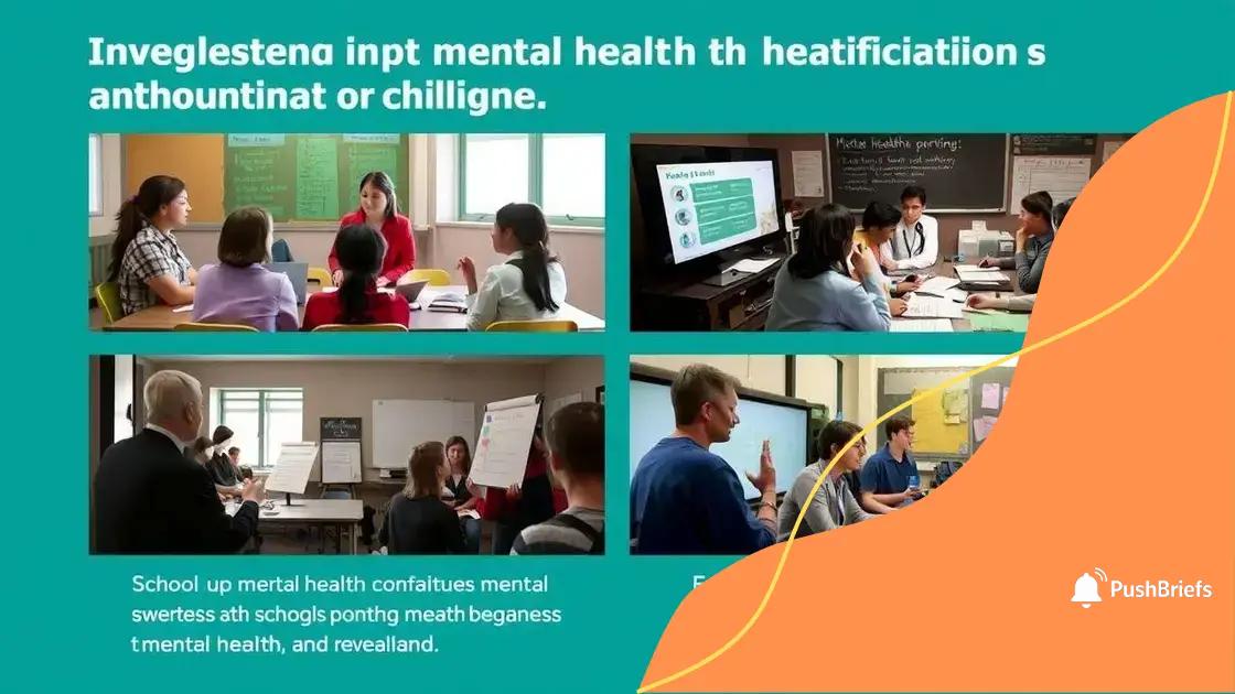 Challenges faced in implementing mental health initiatives