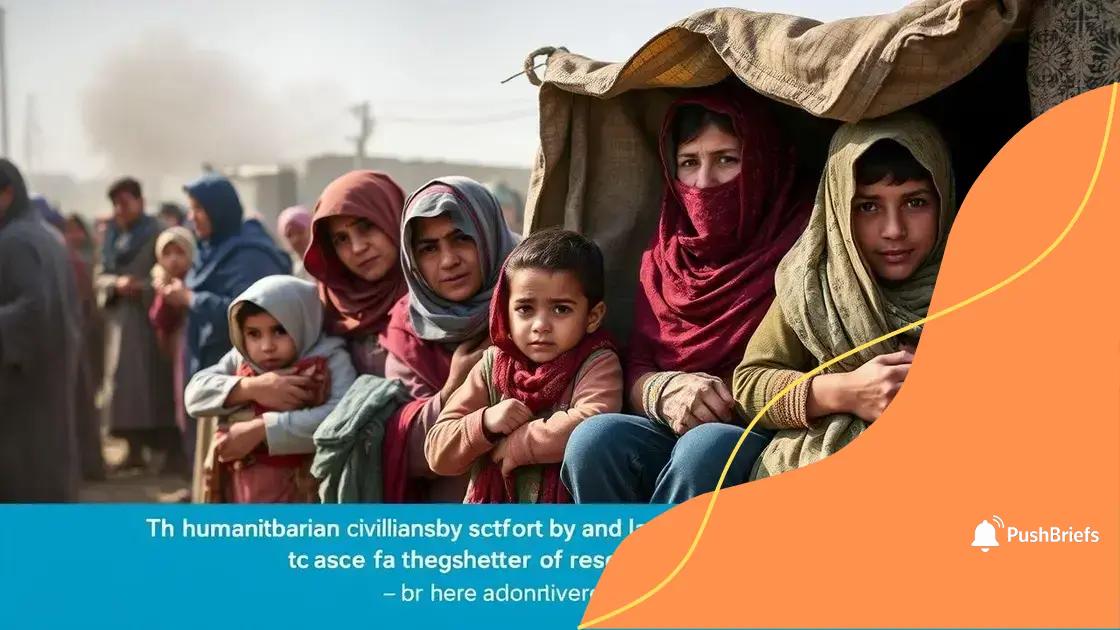 Impact on civilians in the region