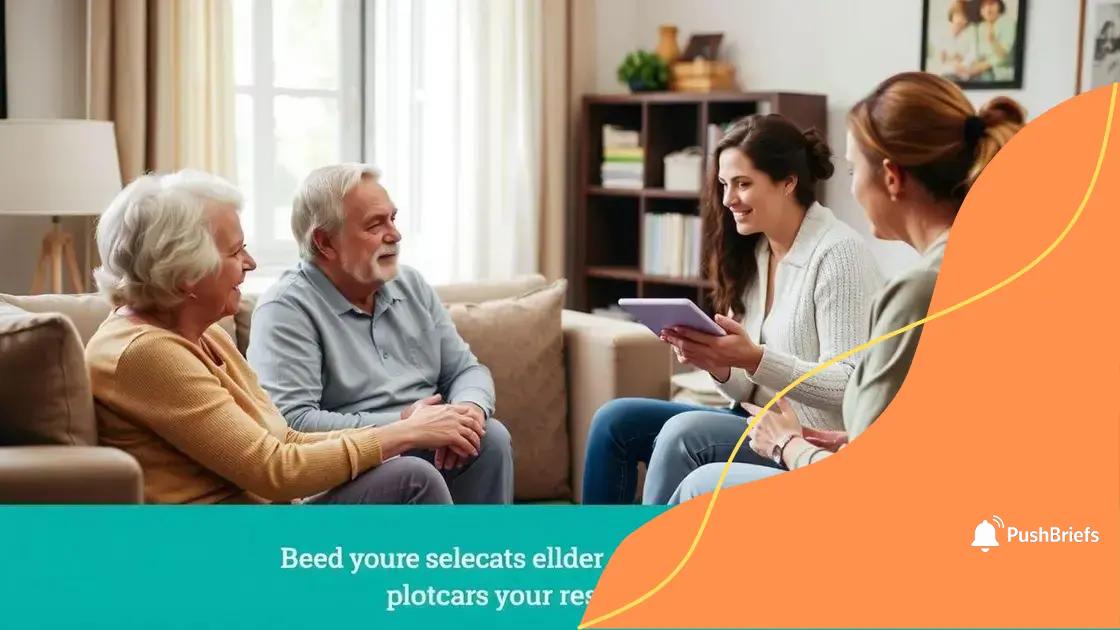 How to choose the right elder care services